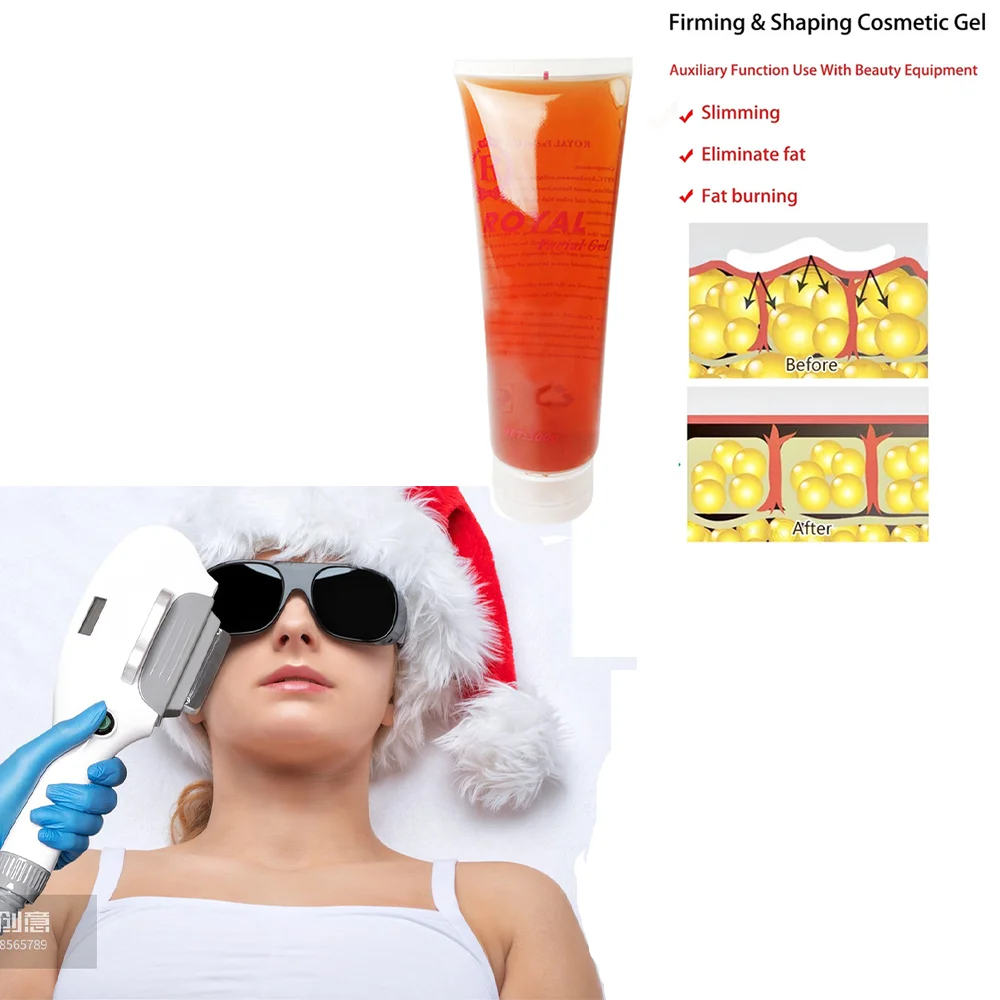 Gel ad ultrasuoni RF & EMS massaggiatore cavitazione corpo dimagrante viso rassodante Lifting stringere Anti rughe crema Gel per iniezione