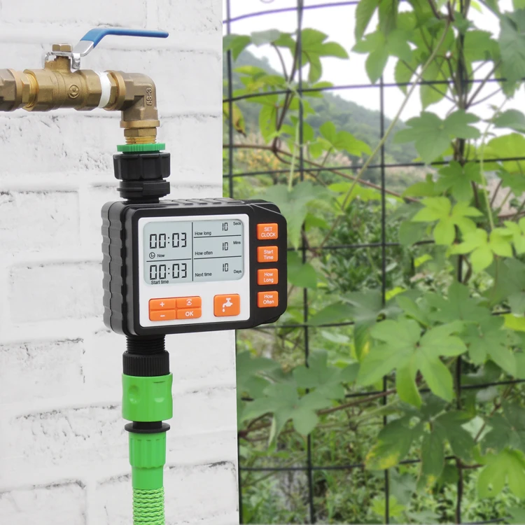 Automatic Watering Timer Smart Large Screen Digital Display Timing Tool Garden Lawn Sprinkler Timer for Auto Irrigation System