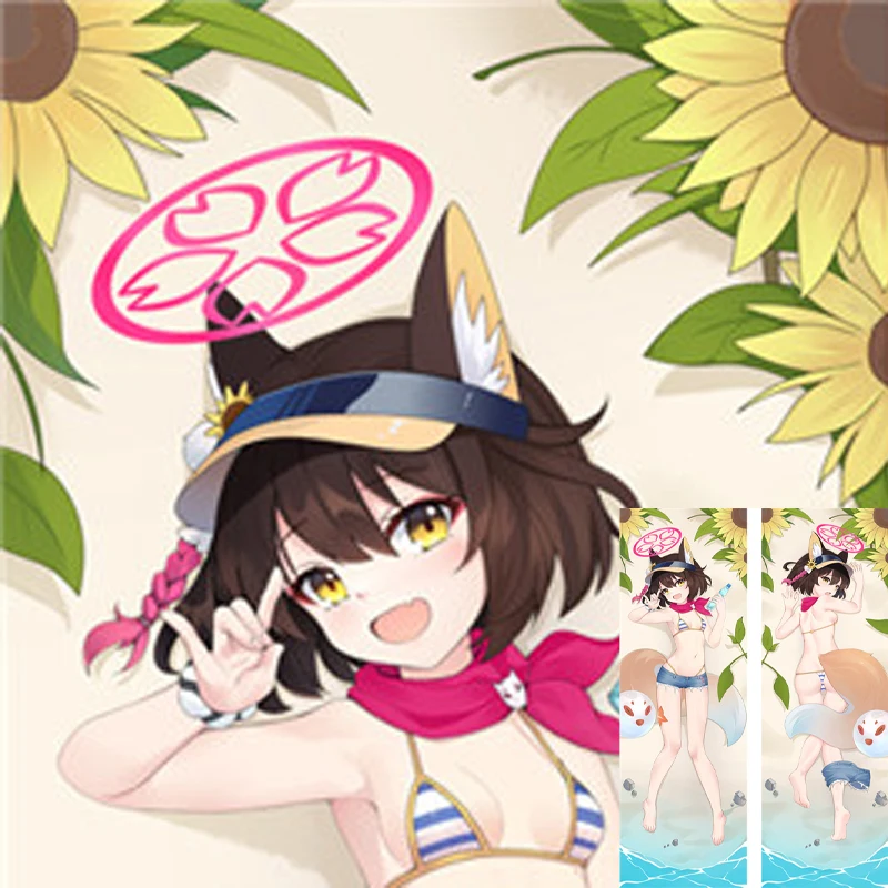 

Anime Dakimakura Pillow Kuda Izuna 2-Side Print Pillowcase Hugging Body Cushion Cover Otaku Waifuristmas Decoration