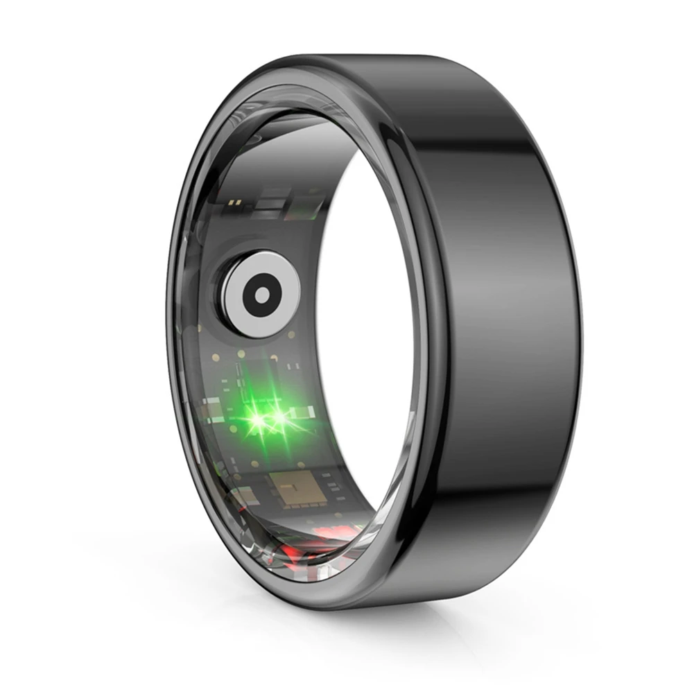 R02 Smart Ring for Men & Women with Charging Case, Health Monitor, Multi-Sport Mode G