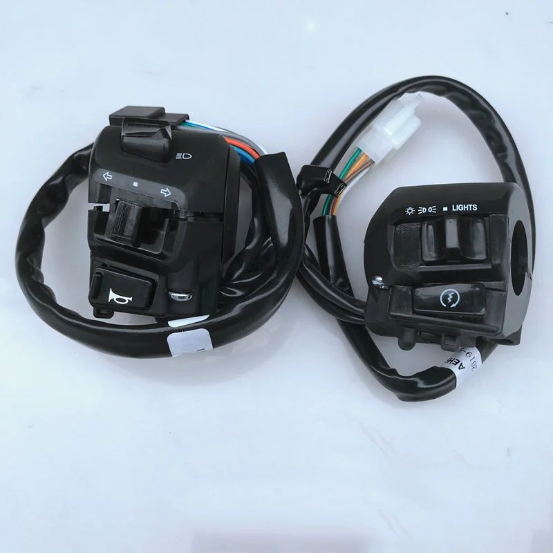 

Мотоциклетный левый и правый руль, фара, поворотник, пусковой сигнал, переключатель для Kymco G150 Ck150t-15