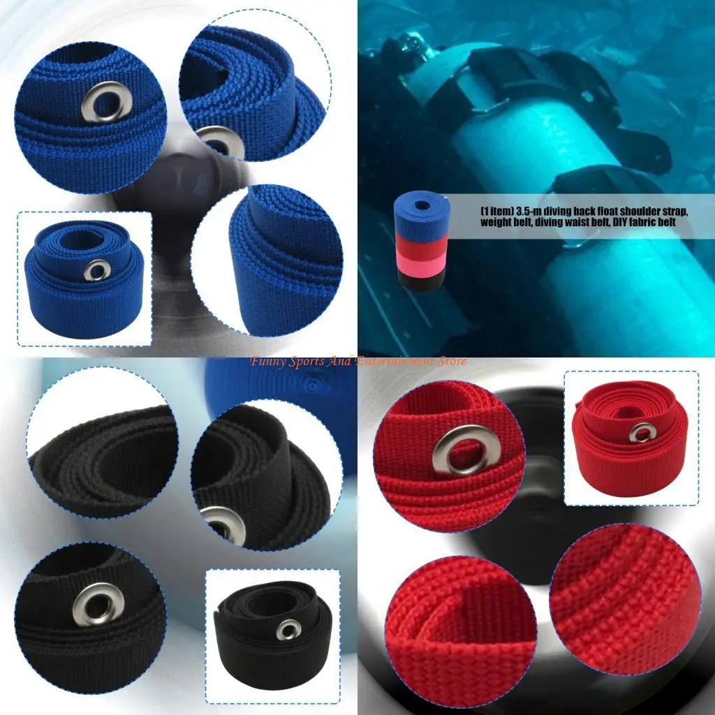 

C4DE Ремень для спины для дайвинга Ремень для подводного плавания с аквалангом Ремень для спины Крепления для снаряжения в