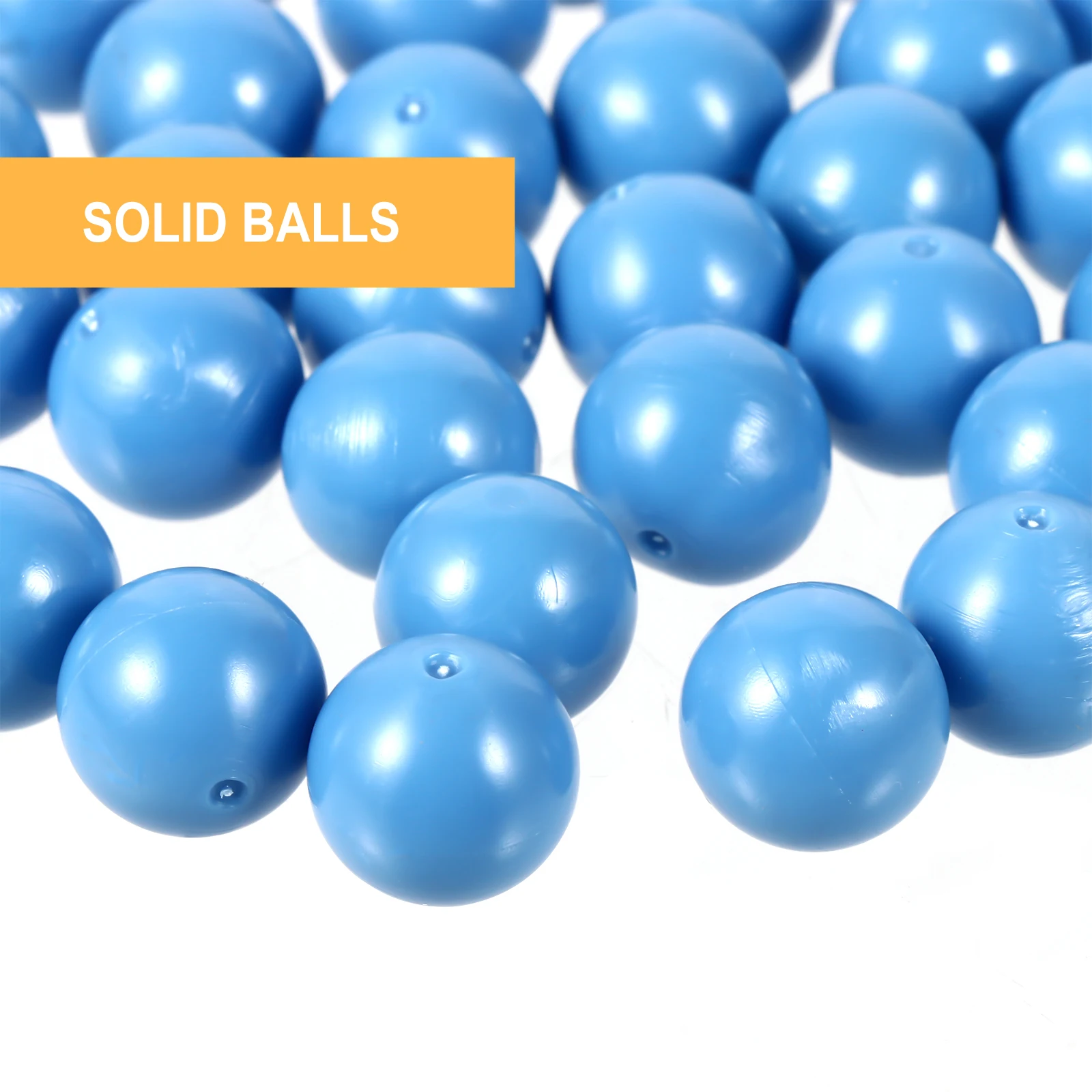 

100pcs Colorful Plastic Balls 1.5cm Diameter Kids Toys Educational Supplies Counting Probability Montessori Math Aids