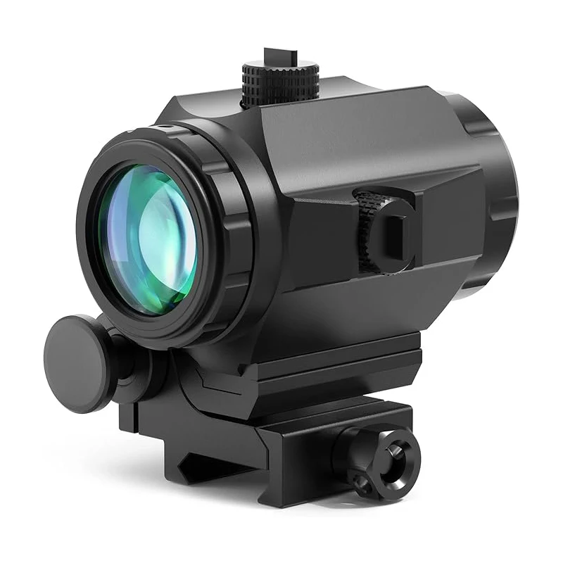 

Feyachi M40 3X Red Dot Magnifier with Flip to Side Mount, Focus Adjustment, Windage & Elevation Adjustable, 37/40MM Height