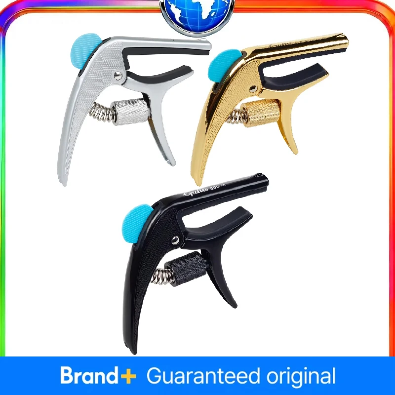 

Каподастр из сплава для 6-струнной акустической классической электрогитары, гавайской гитары, аксессуары для музыкальных инструментов, регулируемый зажим для настройки