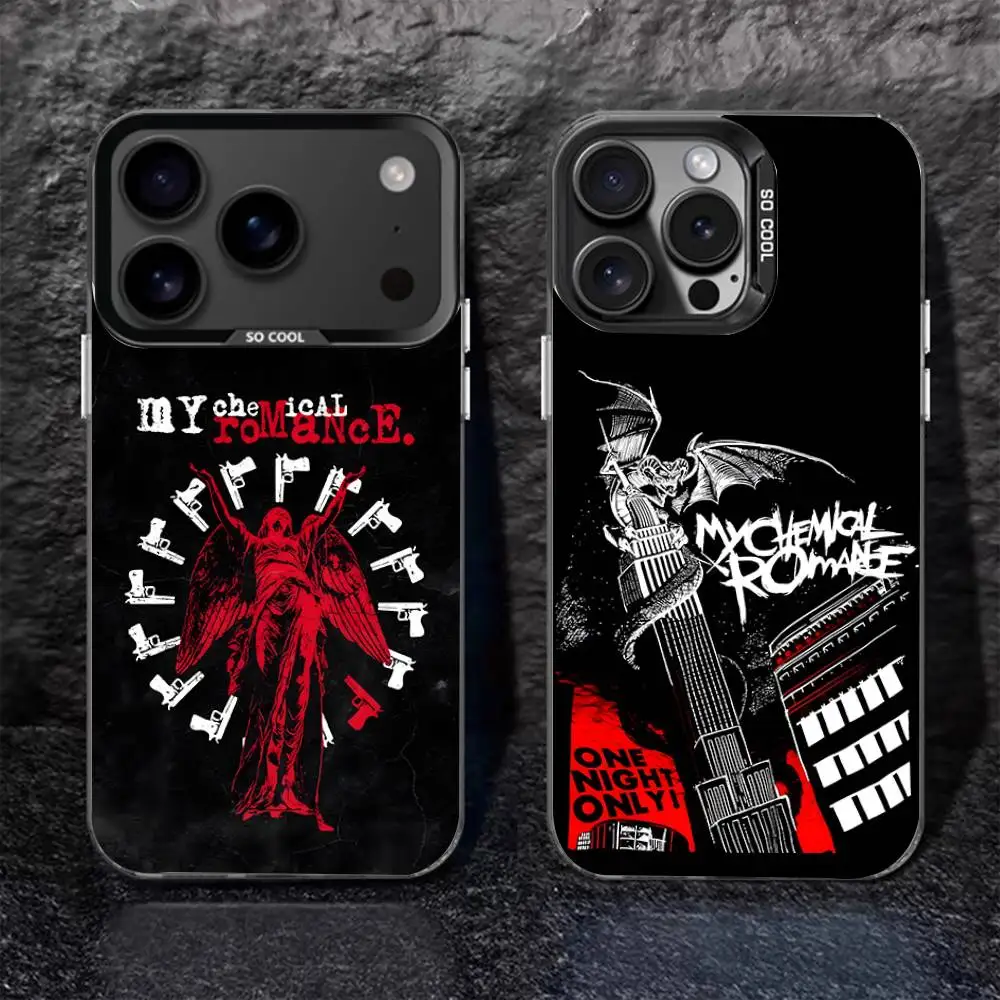 

My C-Chemical R-Romance For Black Candy Matte Cover iPhone 17,16,15,14,13,12,11,Pro,MAX,Plus