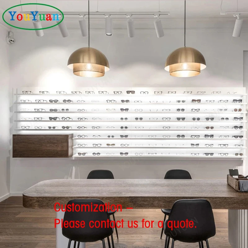 custom.Customized Sunglasses Display Rack Cabinet Glasses Optical Shop Fixture Eyewear Lockable Storage Cabinet
