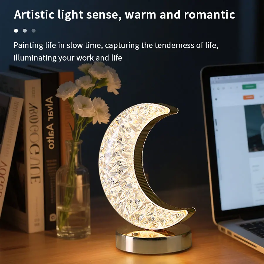 Led Moon Star Tree Topper Light Decorative Night Light With Multiple Lighting Modes Christmas Tree Lamps Ornament For Festivals