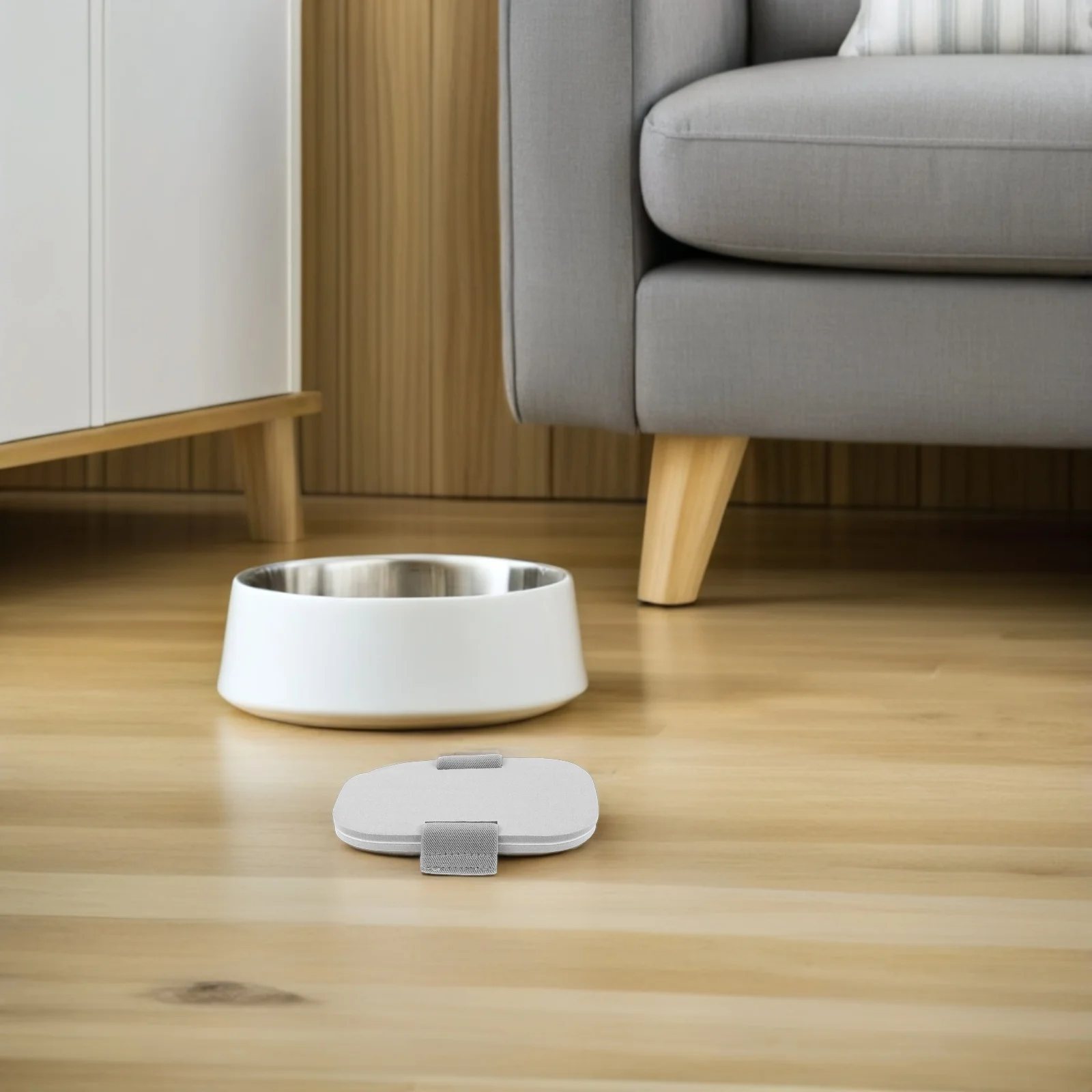 

Dog Nail File Portable Handheld Pet Nail Trimming Board Grey for Home Grooming Low Noise Grinder Portable Nails Trimming