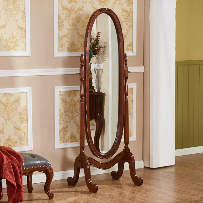 Vintage Mirror for Handbag Full Height Mirror Wall Decoration Rooms House Decorations Living Room Mirrors With Light Lamp Home