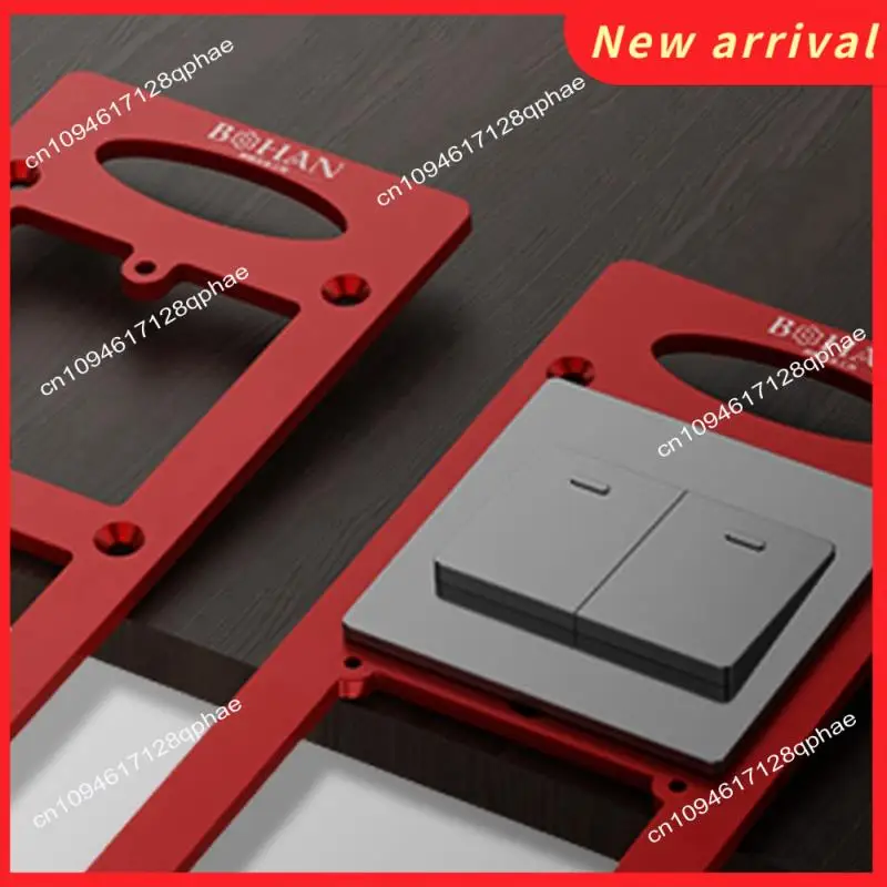 N89R مقبس التبديل السفلي 86 صندوق مشقوق قالب الكتابة أداة فتح ثقب أداة زخرفة قالب مخرج كهربائي