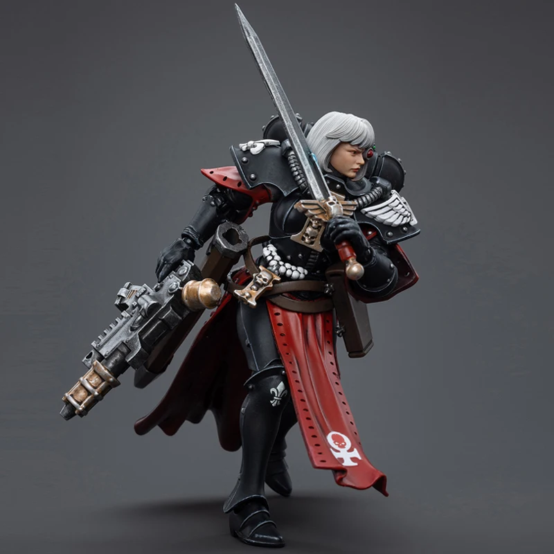 JOYTOY Warhammer 40K Adepta Sororitas 배틀 시스터 1/18 액션 피규어 Imagifier Saelon/Noyalle/Kassia/Jurel/Ludwenna 모델 완구