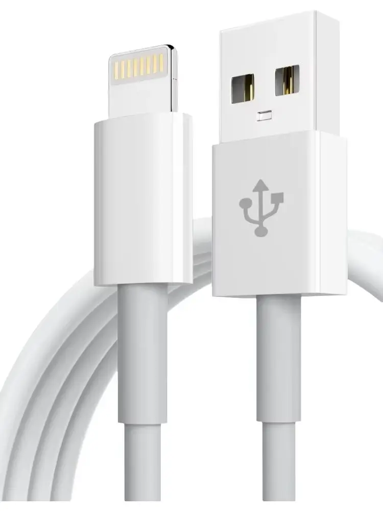 MFi-Zertifiziertes iPhone-Ladekabel USB-A auf Lightning-Datenkabel für iPhone 14 13 12 Mini Pro Max XR 11 X iPad iPod
