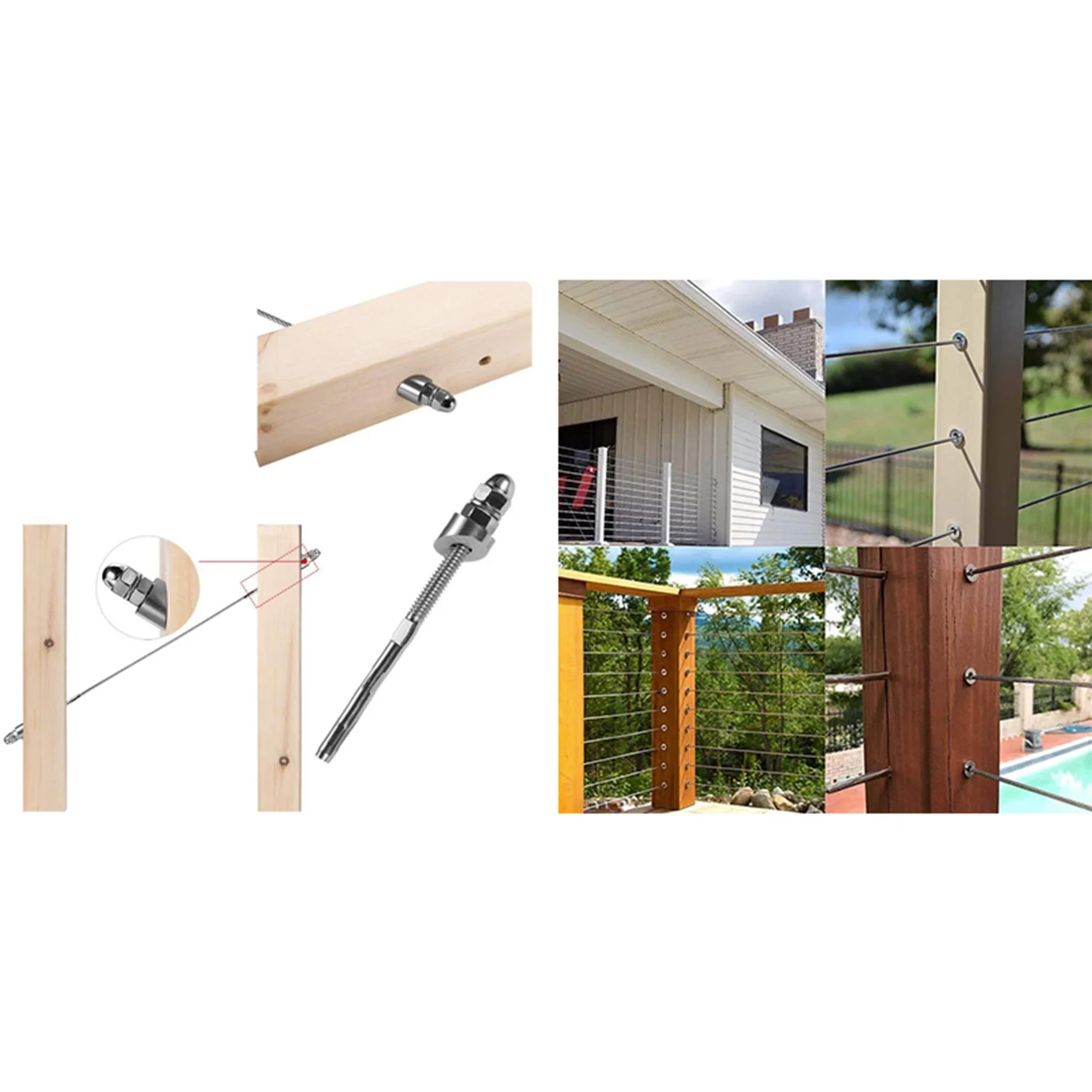 

A96I-120 шт. T316 Нержавеющая сталь 1/4 дюйма, угол 30 градусов, скошенная шайба с 120 упаковками защитных рукавов из нержавеющей стали