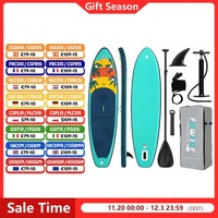 FunWater Inflatable Stand Up Paddle Board Paddling Board Surfboard Surf Sup Board 320-385CM  Non-Slip Water Sport Paddle Board