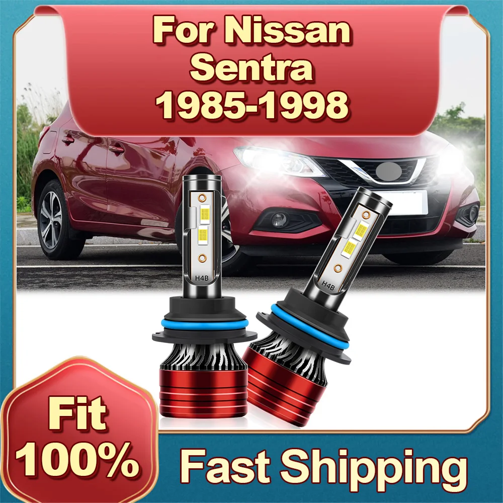 

30000LM Canbus LED Headlight Bulb CSP 180W Light Turbo Lamp 12V For Nissan Sentra 1985-1992 1993 1994 1996 1996 1997 1998