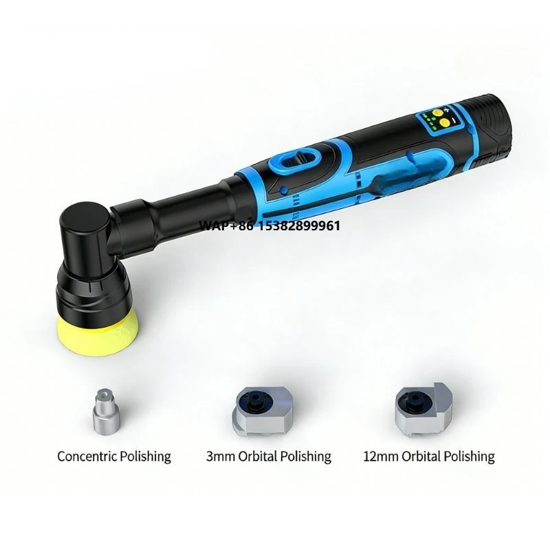 Car Polishing Waxing Glazing Machine Lithium-ion Spot Polisher Portable Electric Grinder for Car Maintenance
