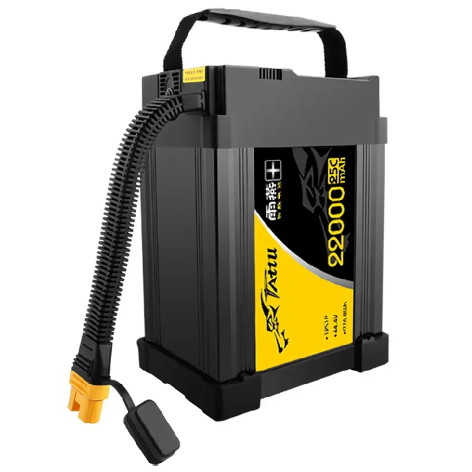 

TATTU 25C 12S 44,4 В 22000 мАч Аккумулятор для сельскохозяйственного опрыскивателя Dr One Аккумулятор с вилкой AS150