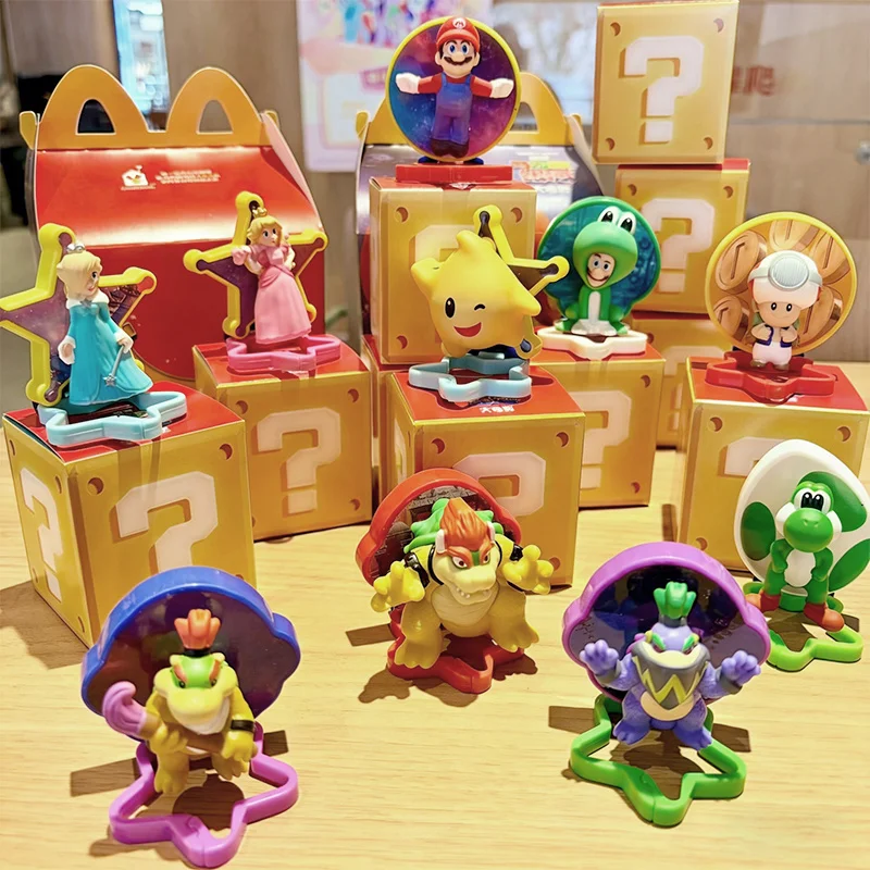 2026 Mcdonalds Super Mario Collaboration Yoshi Collectible Figurine Pendant Keychain Decorative Ornament For Adult Collectors view 2