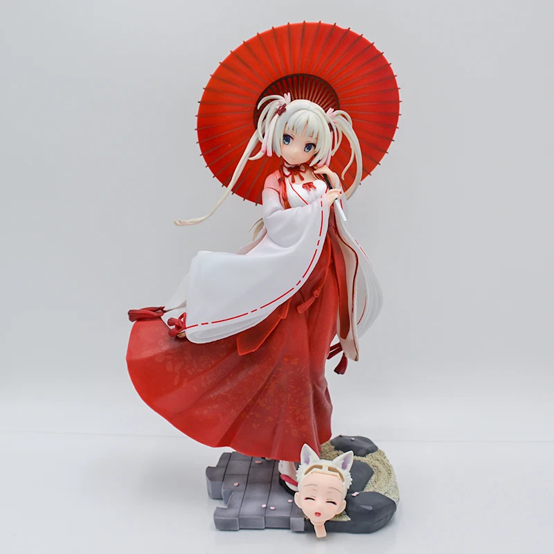 28cm Senren Banka Yoshino Tomotake Anime Girl Figure Senren Banka Murasame Action Figure Sexy Collectible Model Doll Toys Gifts