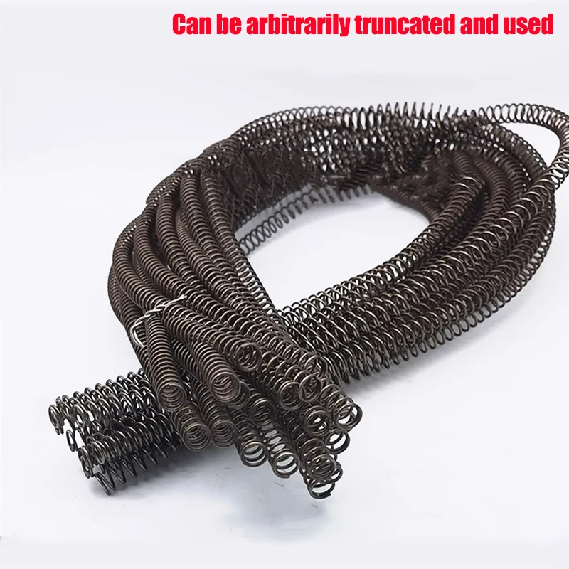 65Mn compression spring 1 meter long compression return spring diameter 0.3/0.4/0.5/0.6/0.8/1.0/1.1/1.2