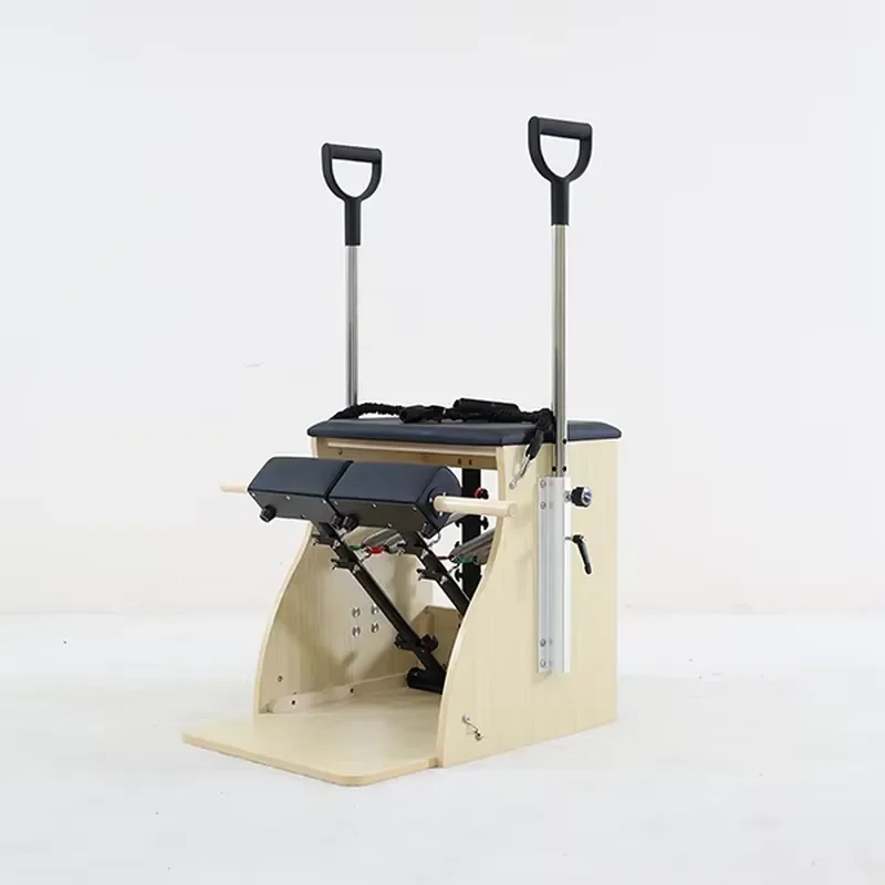 Pilates Chair Wunda Chair Pilates Combo with Handles Split Pedals Adjustable Resistance Pilates Equipment for Full Body
