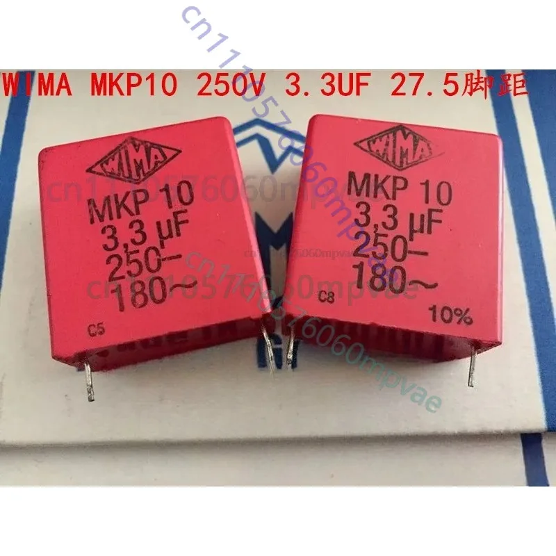 10-個-20-個ドイツ-wima-mkp10-250v-33uf-250v-335-3u3-p-275mm-オーディオコンデンサ