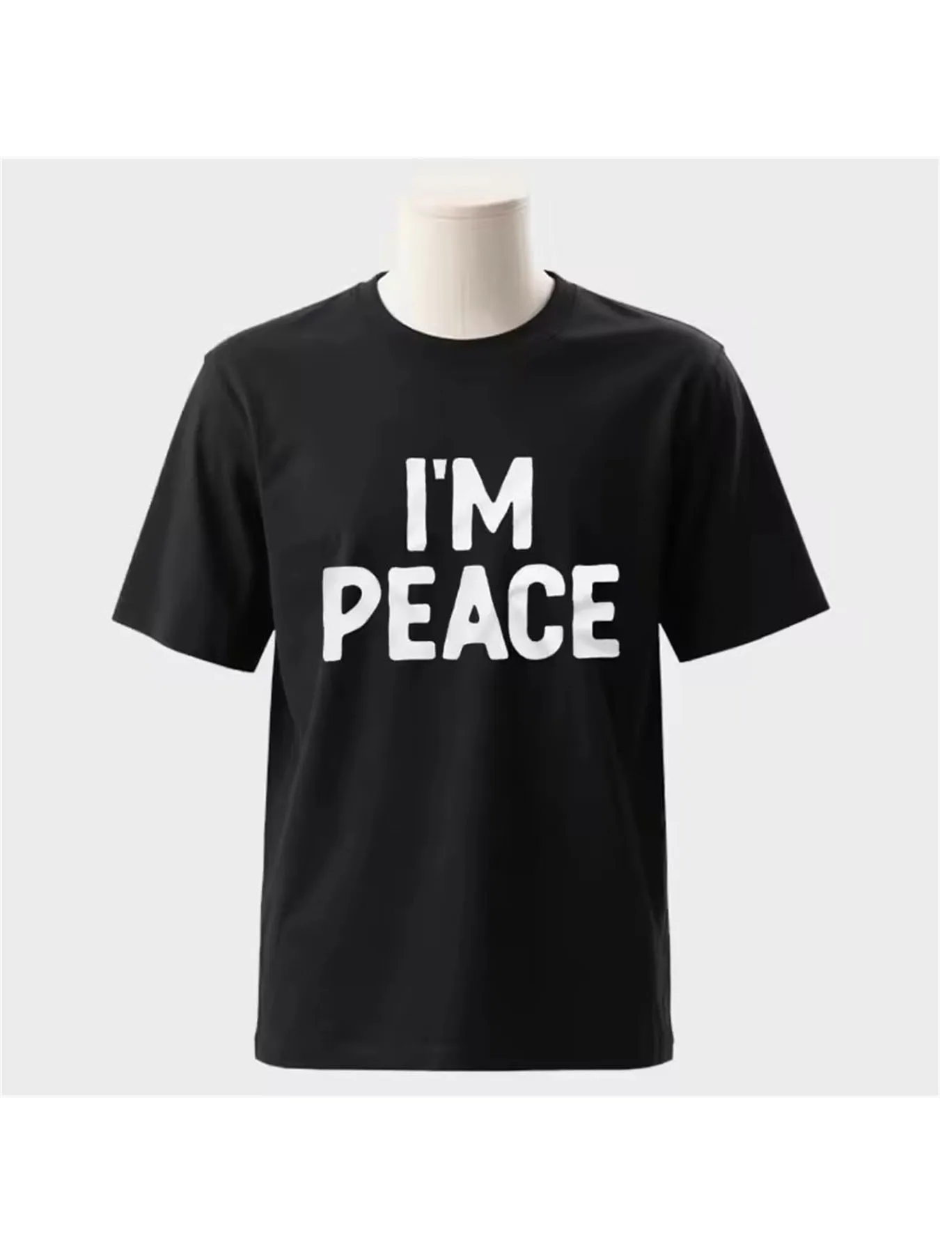 I Come in Peace I Am Peace Funny T-Shirts Double Meaning Humor Inappropriate Men Women Summer Couple T-Shirts Casual Fashion