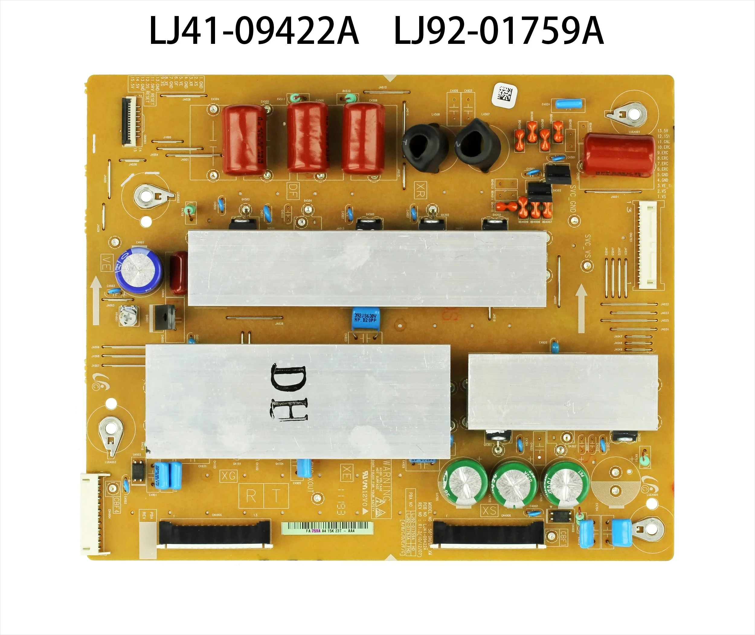 

LJ41-09422A LJ92-01759A X-Main Board is for PL51D450A2X PN51D440A5D PN51D490A1D PS51D450A2M PS51D450A2S PS51D450A2W Plasma TV