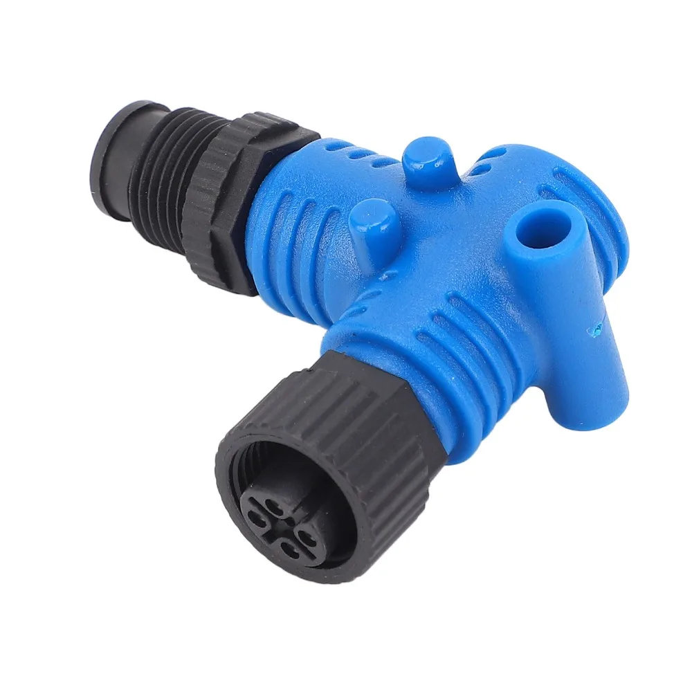 

90 Degree Angle NMEA2000 Connector 5 Pin M12 5 Pin Connector IP67 Connector for Lowrance Networks Marine Applications