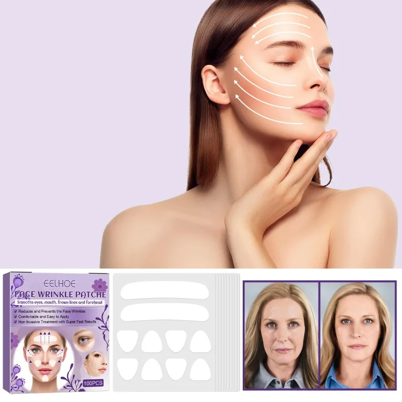 

Facial wrinkle patch lifting firming Anti sagging nasolabial folds remove fine lines Anti Aging Skin Face care cheek patches