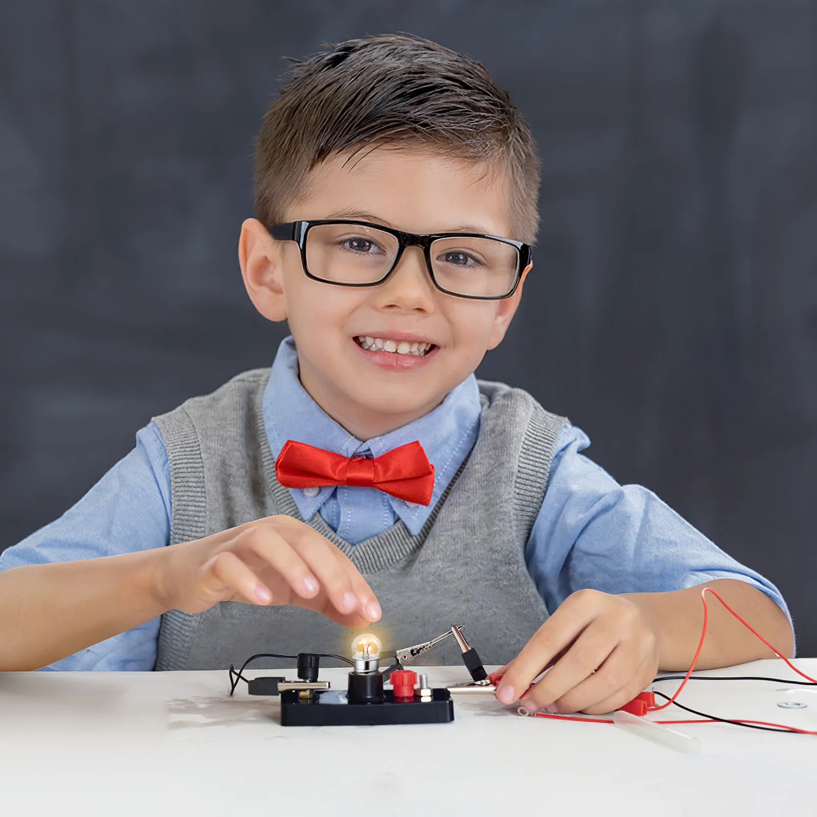 

50Pcs Small Light Bulbs 1.5V Miniature Lamps for Electrical Experiments School Science Lab Equipment Learning Tools