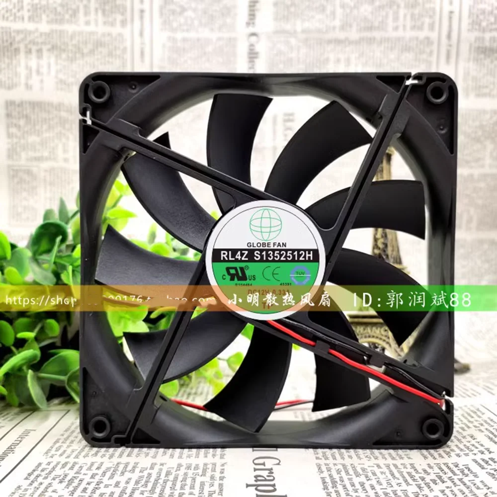 135mm PSU Cooling Fan RL4Z S1352512H 12V 0.33A 13.5CM Chassis Power Supply Cooling Fan 135x135x25mm Cooler