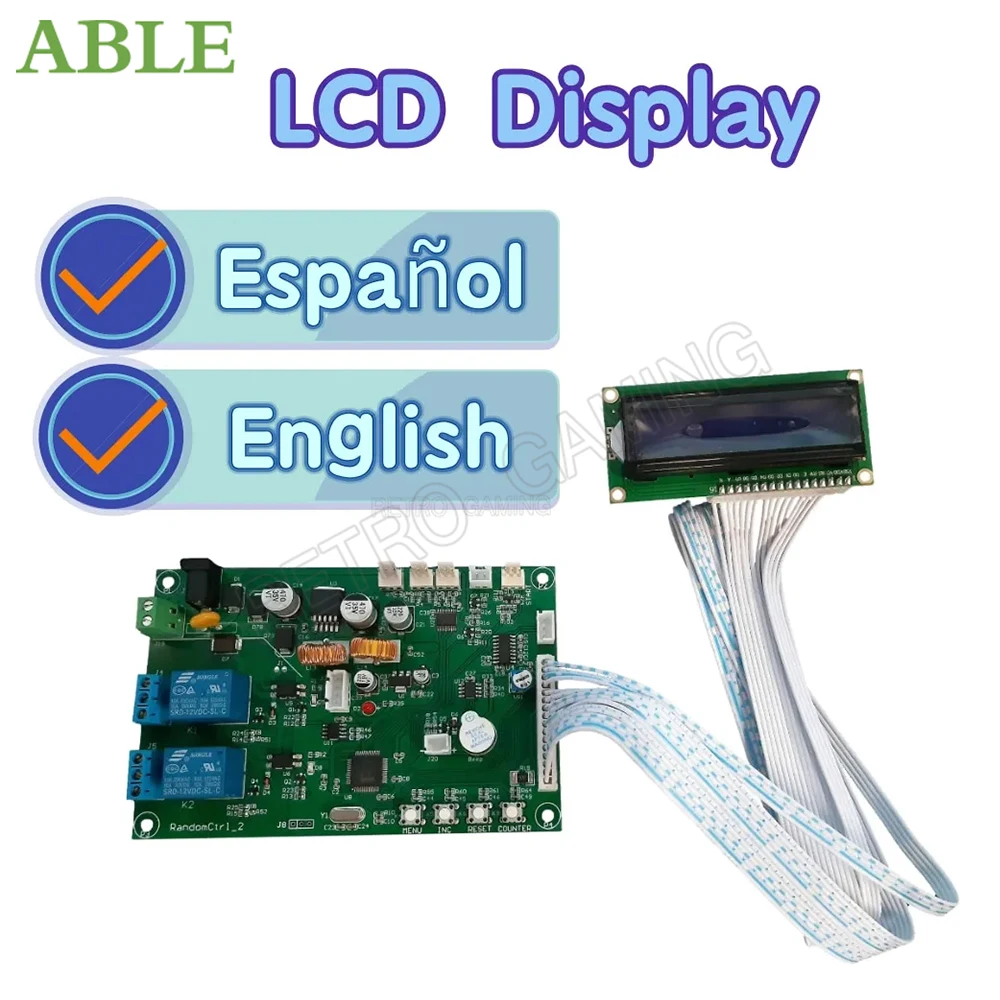 Tablero de Control de cambiador de monedas de JY-146 con cables, Token de intercambio de billetes, control principal PCB para 1 TIPO, codificador de