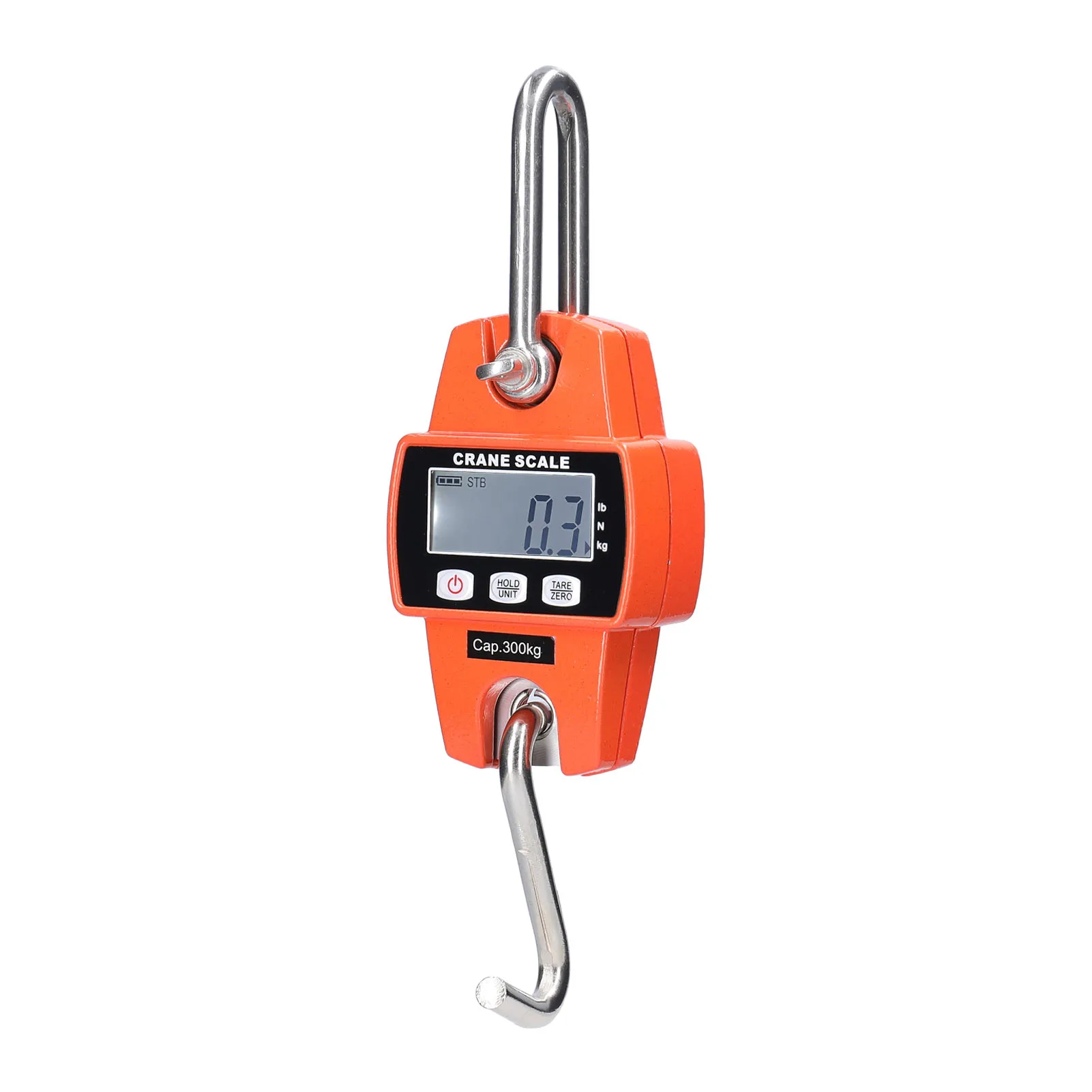 Mini LCD Digital 30-300kg Portable Industrial Electronic Heavy Duty Weight Hook Crane Hanging-Scale