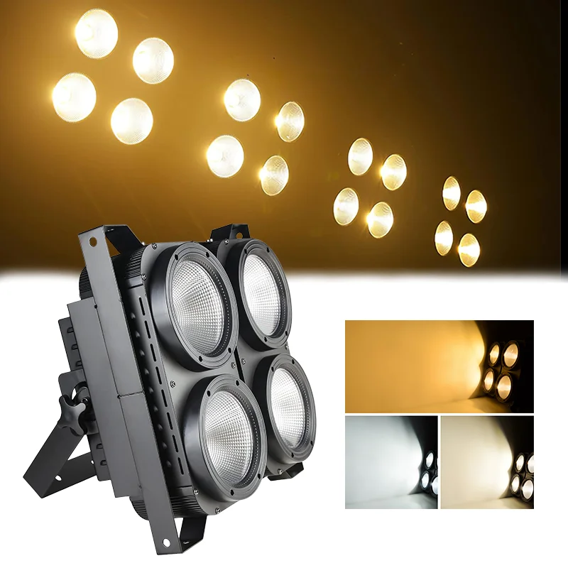 

HANHI four eyes \two eyes COB par light fixture 4*100W audience light warm white LED