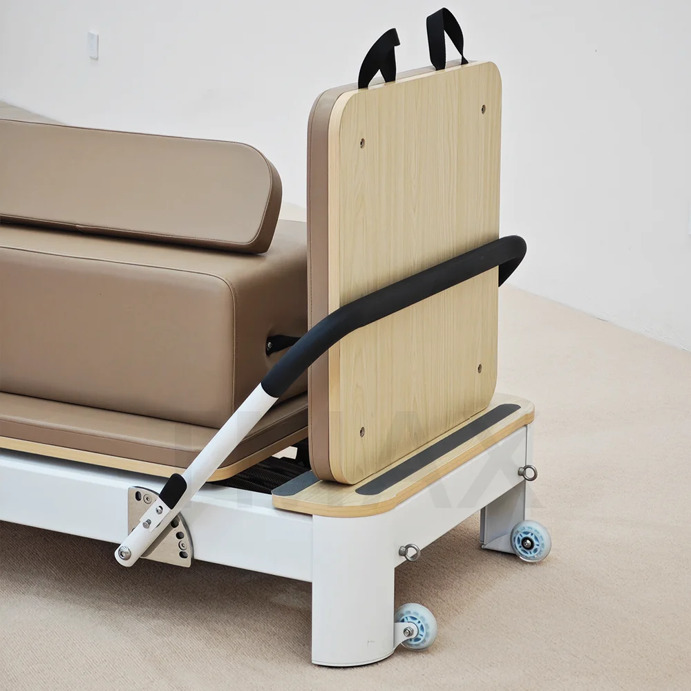 Tmax Hot Sales Weißer Aluminium-Pilates-Reformer für gewerbliche Nutzung, Studio-Pilates-Maschinenformer
