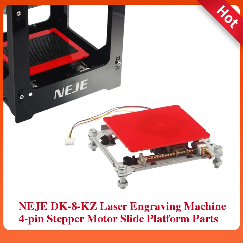 

Replace Y-axis Parts for NEJE DK-8-KZ Laser Engraving Machine 4-pin Stepper Motor Slide Platform Fast Delivery