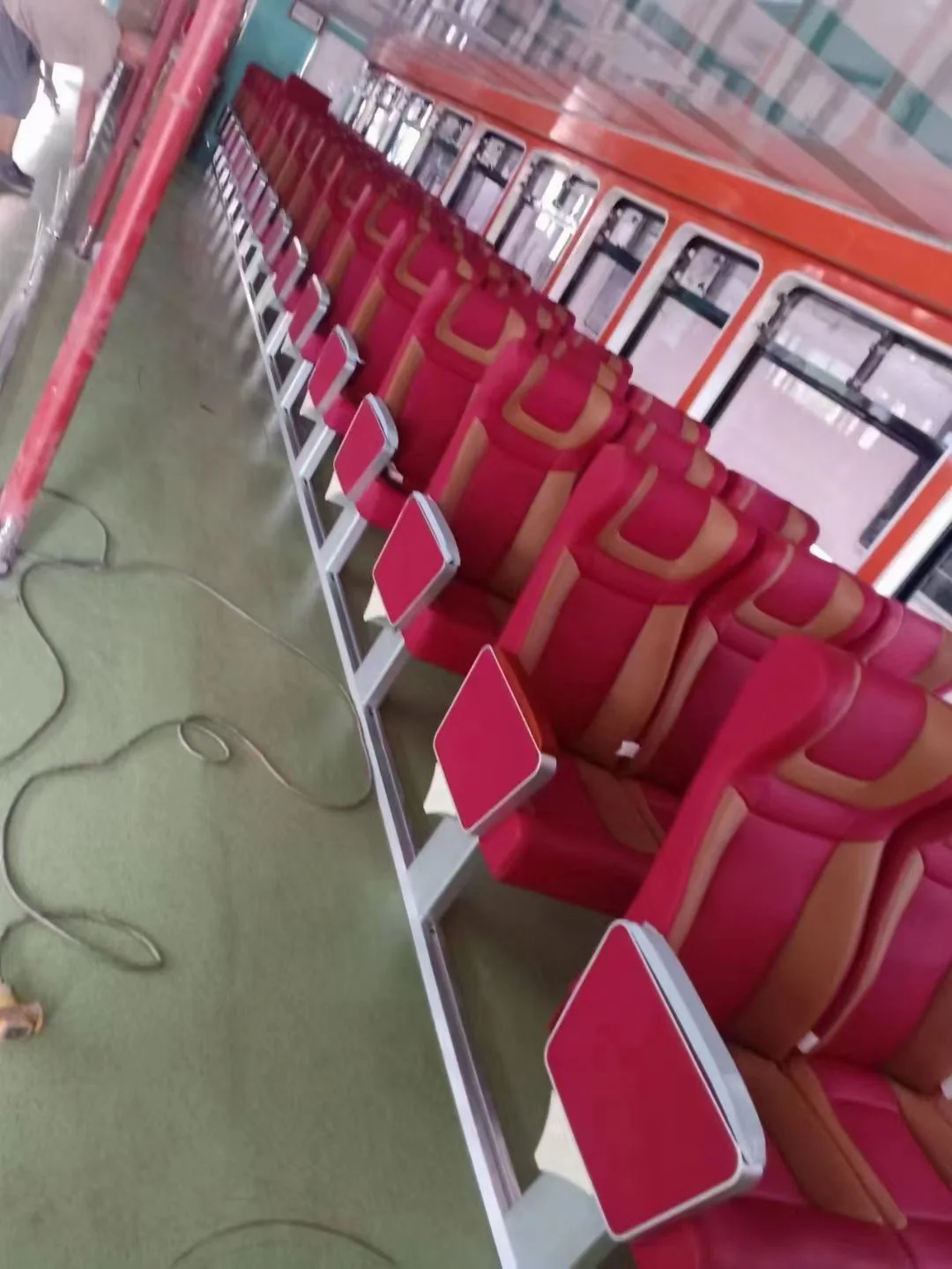 تخصيص مقعد القارب اللون الجلود مقعد القارب البحري