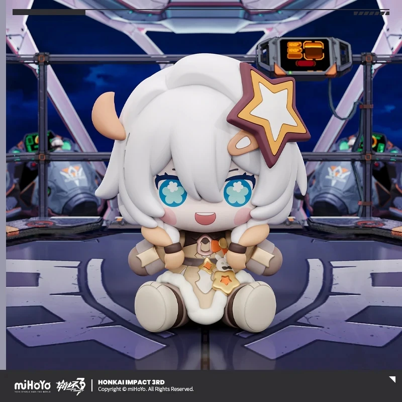 miHoYo Honkai Impact 3 Official Anime Kiana Kaslana Character Merchandise Chibi Figurines Decorative Ornaments Gifts