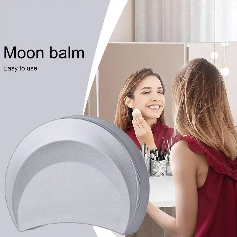 Solid Balm Fragrance For Women Pocket Moon Shape Perfume Natural Light Fragrance Stunning At Any Time For Daily Dating and party