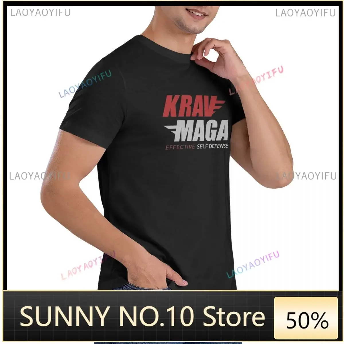 Geschenkidee - Krav Maga Effective Self Defense T-Shirt