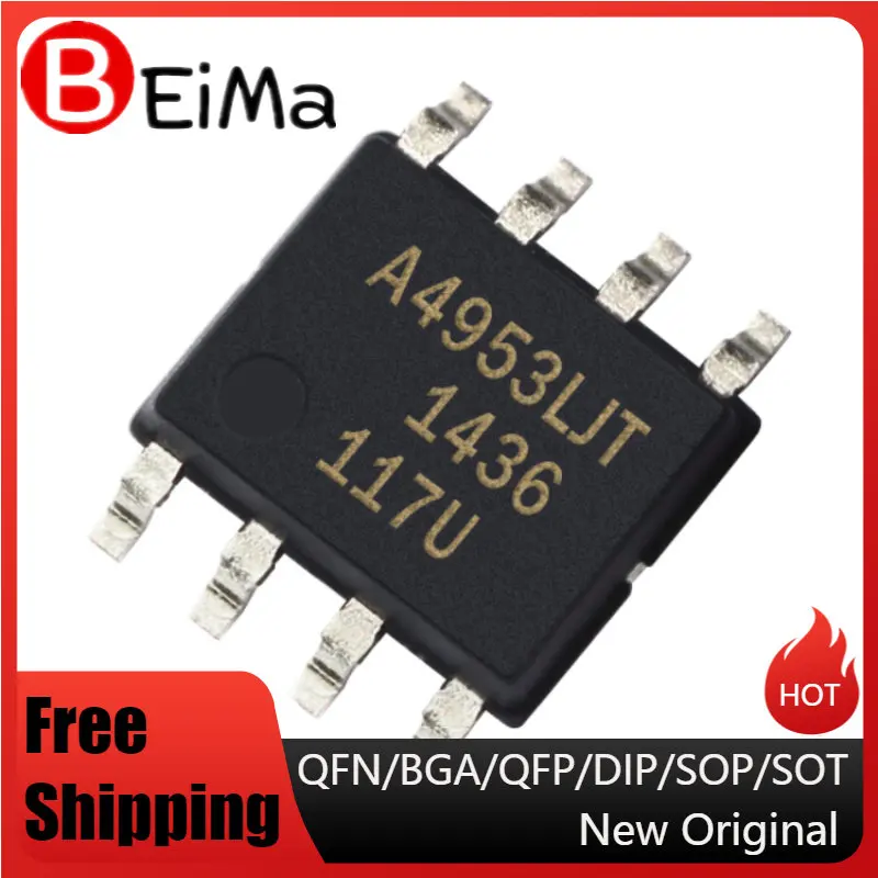 (5-10piece)A4953ELJTR-T   A4953LJT     SOP-8      Provide One-Stop Bom Distribution Order Spot Supply