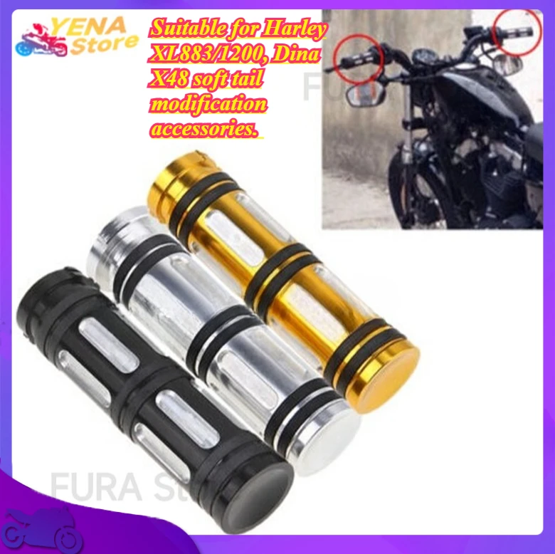 

The motorcycle CNC aluminum handlebar cover is suitable for Harley XL883/1200, Dina X48 soft tail modification accessories.