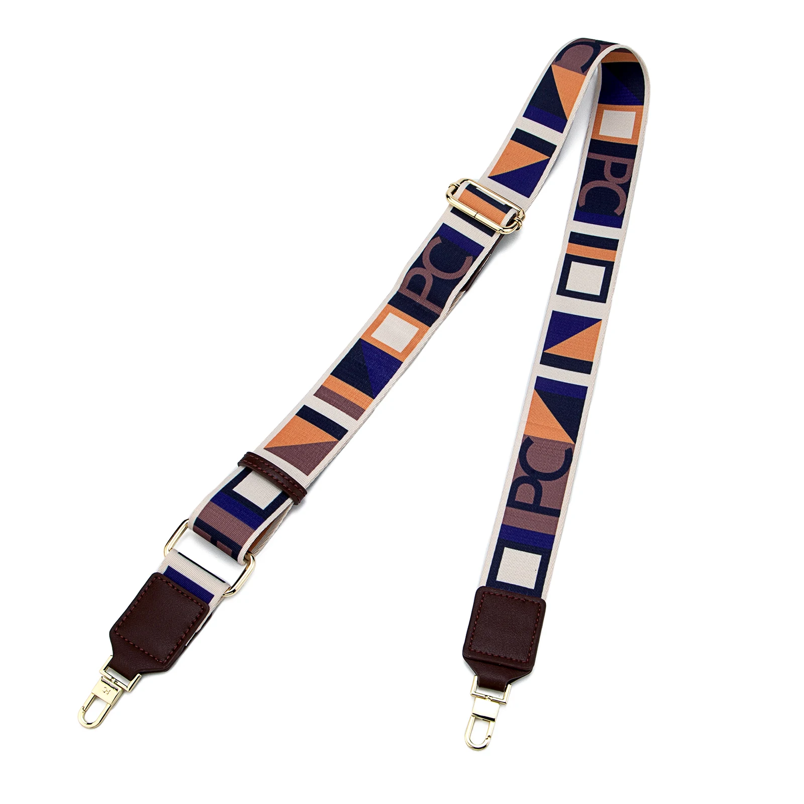 PG PATSY GARIS Women's Portable Shoulder Strap Fashion Luxury Brand Retro Classic Jacquard Texture Luggage Accessories