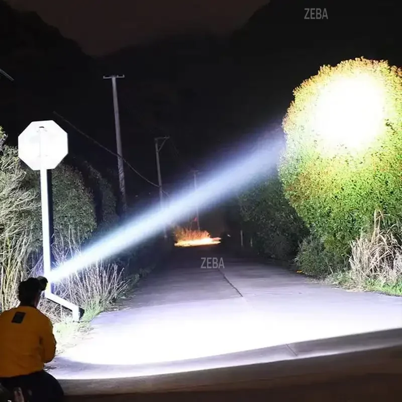 970000000LM Ultra Powerful LED Headlamp Super Bright Rechargeable Led Headlight Long Range 5800m Fishing Hunting Head Lantern