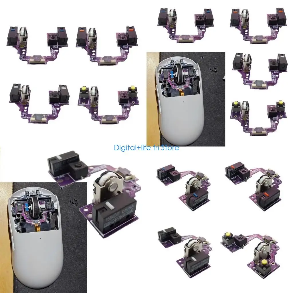 

E06D Independent Button Module External Microswitches Button Board for GPROX Mouse