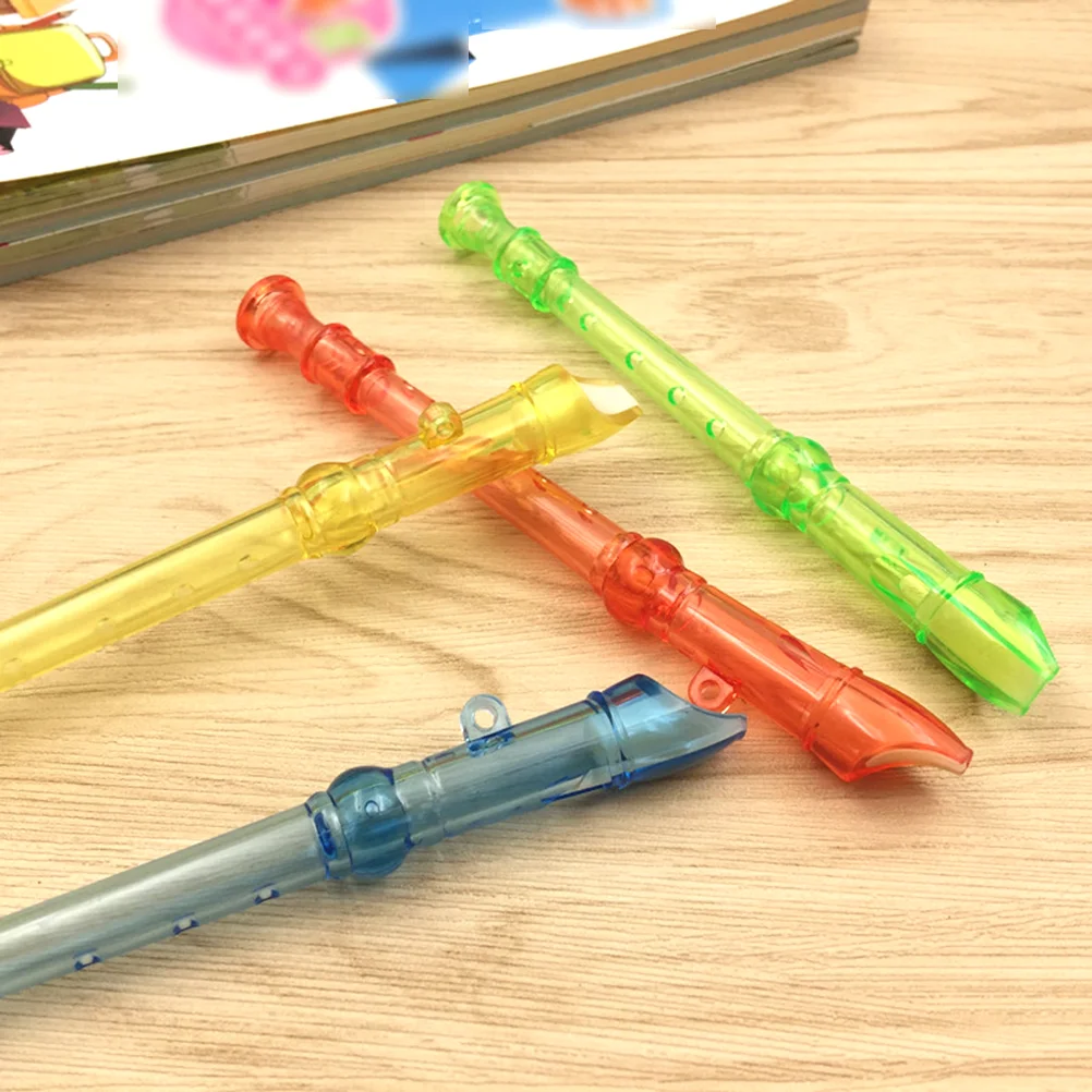 4 Pcs Clarinet Reeds Flute Mini Musical Instrument Transparent Kids Children Baby