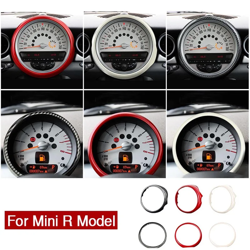 

Для BMW MINI R55 R56 R57 R58 R59 R60 R61 автомобильные аксессуары Автомобильный Тахометр отделка кольцо приборная панель Крышка модификации