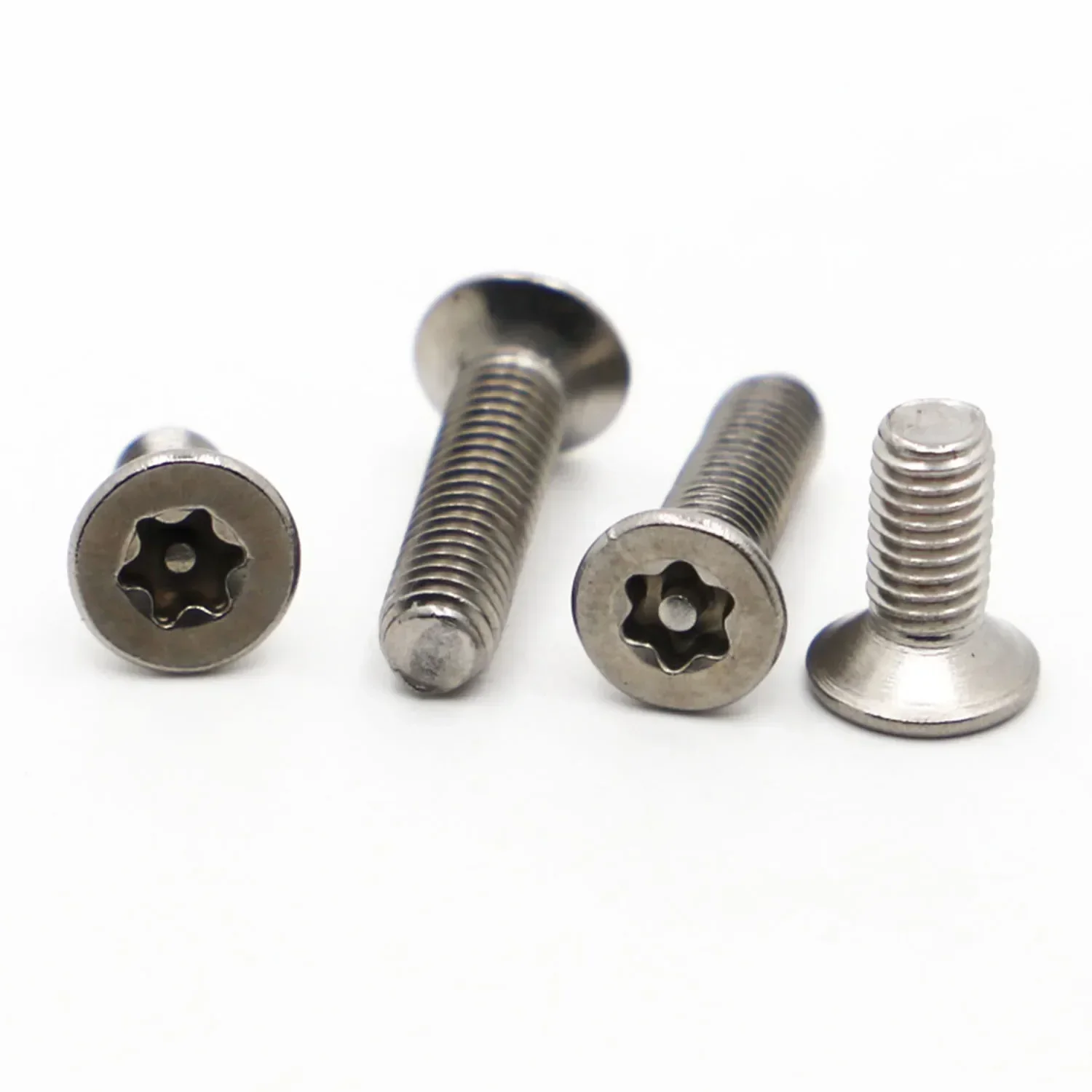M2 M2.5 M3 M4 M5 M6 M8 304 Stainless Steel Torx Flat Countersunk With Column Pin Tamper Proof Security Bolt Screw
